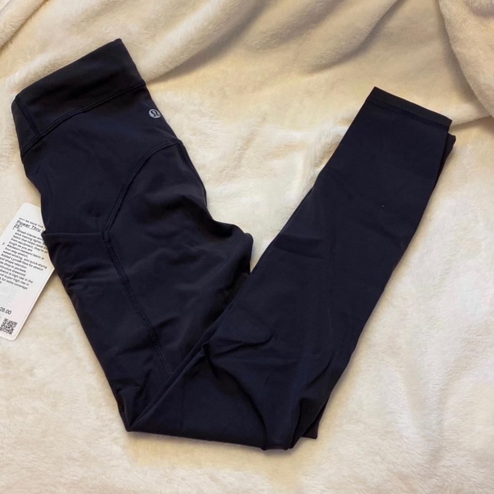 Lululemon Power Thru Leggings - Black